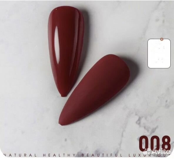 Красный гель-лак