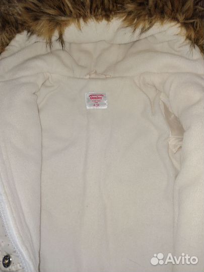 Комбинезон демисезон для малышки 6-12 мес