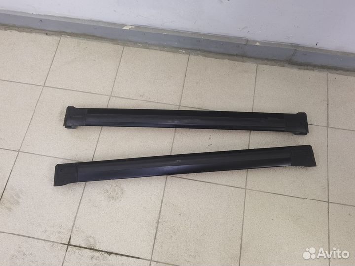 Поперечины на рейлинги на Hyunday Santa Fe