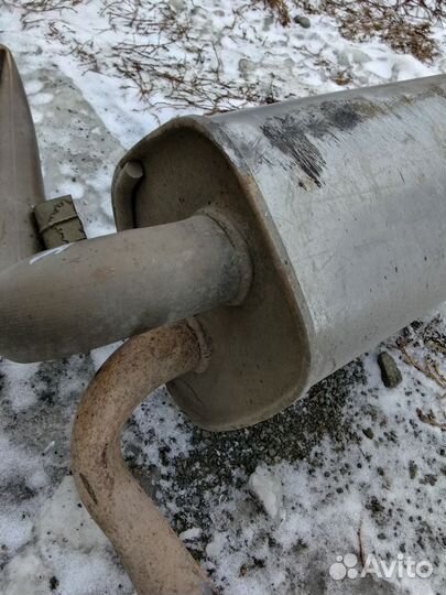 Глушитель Chevrolet Cruze свежий с дефектом