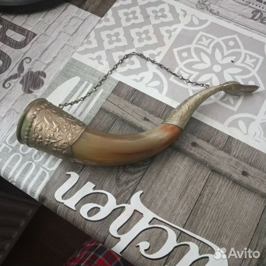 Рог сувенирный СССР