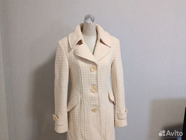 Женское твидовое пальто 44-46