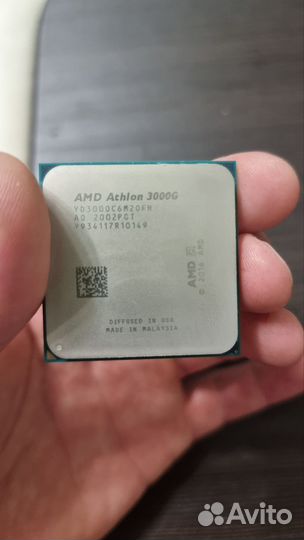 Процессор amd athlon 3000G