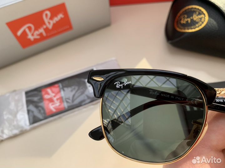 Очки Ray Ban Clubmaster стекло