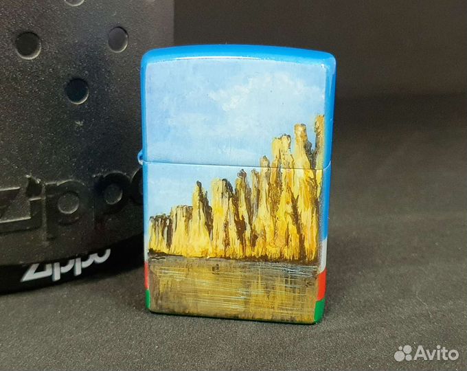 Зажигалка Zippo - Якутия: Ленские столбы
