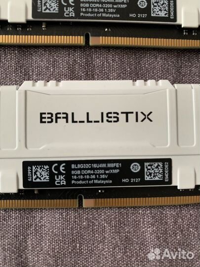 Crucial ballistix ddr4 16gb 3200