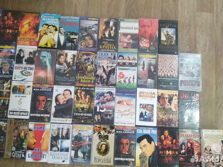 Видеокассеты частной коллекции