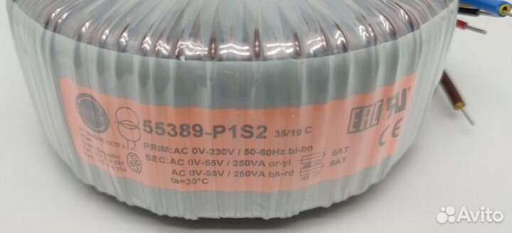 Тороидальный трансформатор Talema (Чехия)