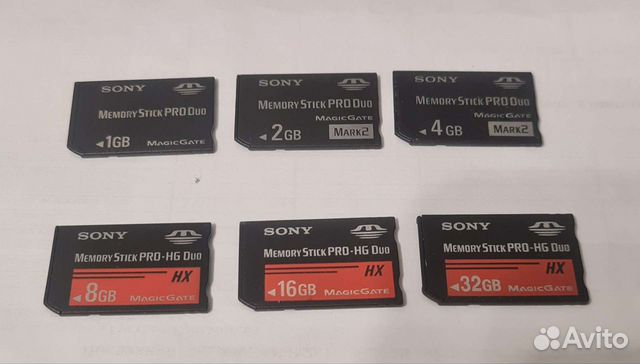 Карта памяти Ms pro duo