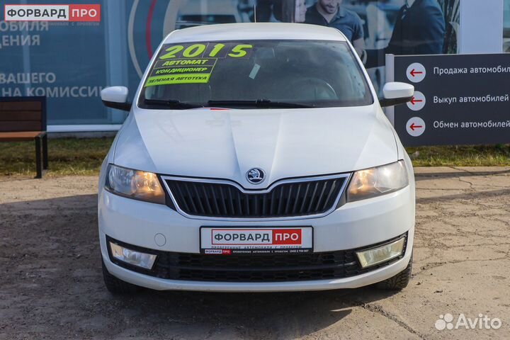 Skoda Rapid 1.6 AT, 2015, 115 001 км