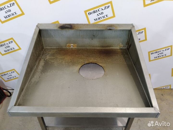 Зонт вытяжной пристенный оцинкованная 100х90х30