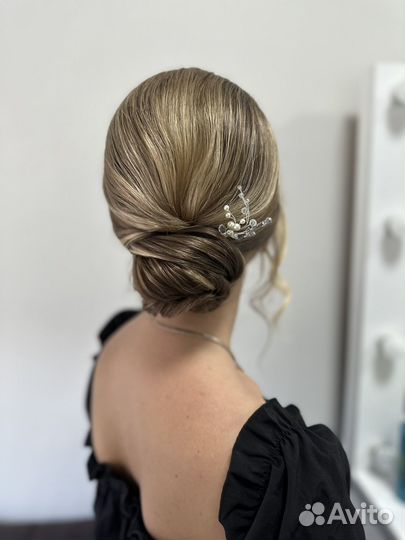 Прически, макияж, косы, плетения, веточки