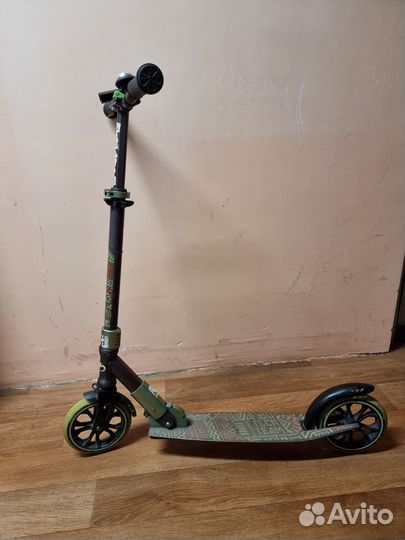 Самокат двухколесный б/у tech team comfort 180r