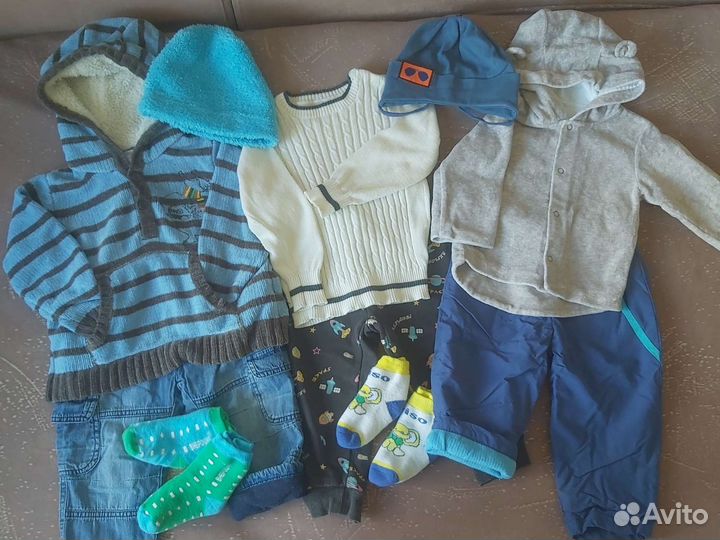 Вещи для мальчика 1-1,5 г пакетом