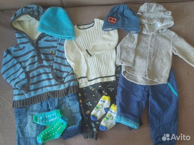 Вещи для мальчика 1-1,5 г пакетом