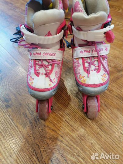 Роликовые коньки детские раздвижные