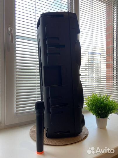 Блютуз колонка Мощная 400W Караоке колонка