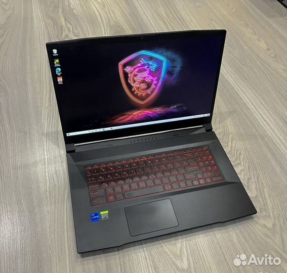 Игровой ноутбук msi katana gf76 rtx3050