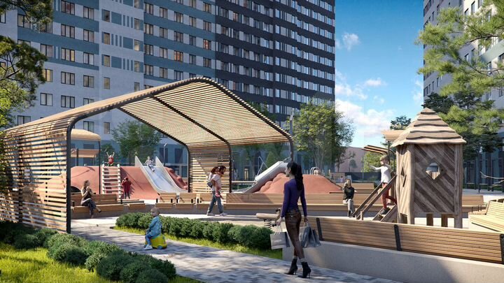 1-к. квартира, 32,2 м², 14/22 эт.