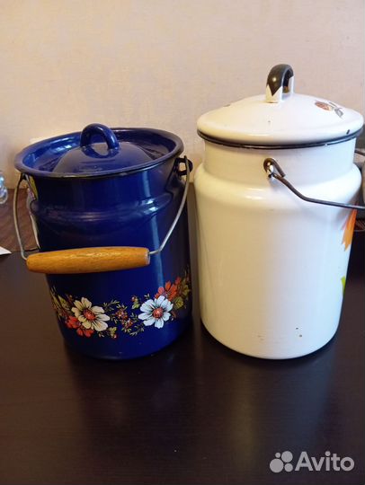 Бидон эмалированный СССР 3 л