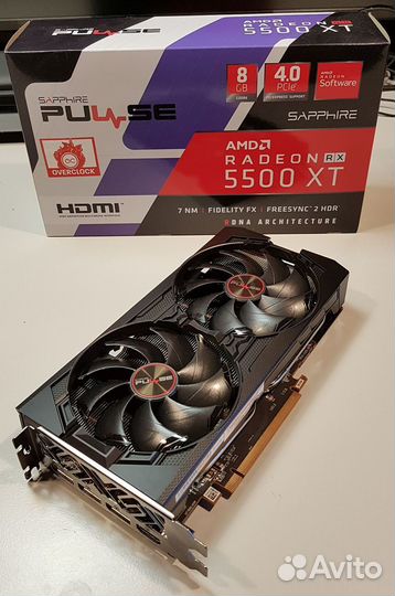 Rx 5500 xt 8gb Sapphire Pulse