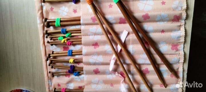 Набор спиц для вязания новый