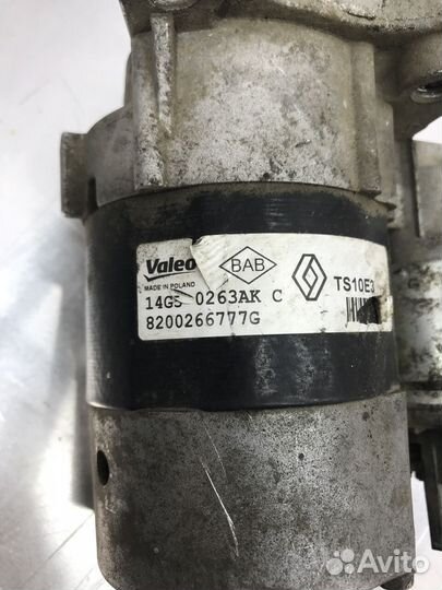 Стартер Рено Логан Renault Logan