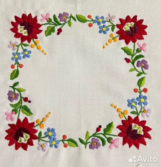 Лот мулине крученое для венгерской вышивки