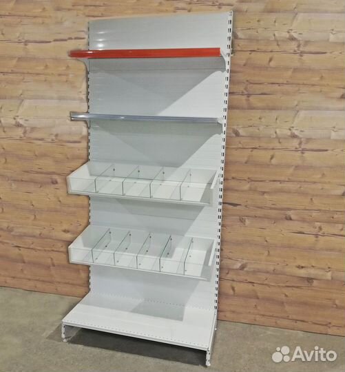 Стеллаж торговый Нордика и Водолей в наличии