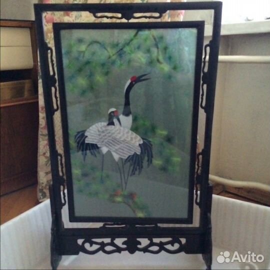 Картины- Шелк Вышивка 45 на 65 и 52 на 52