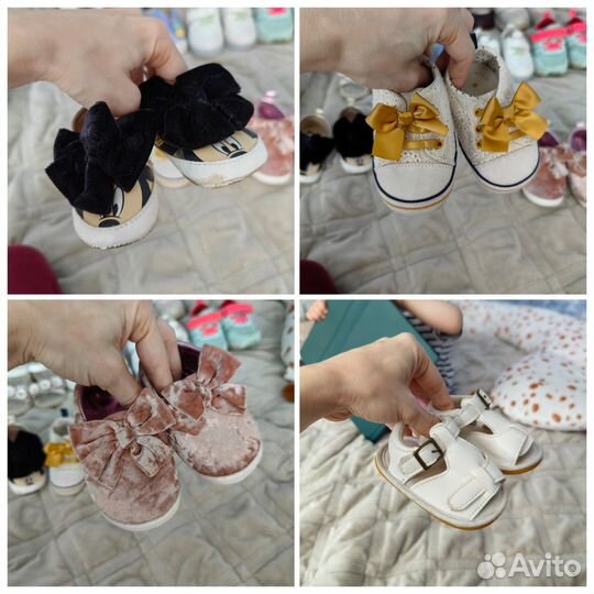 Обувь для девочки 6-12м