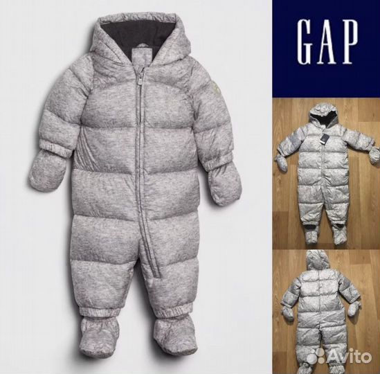 Зимний комбинезон gap 12-18 мес