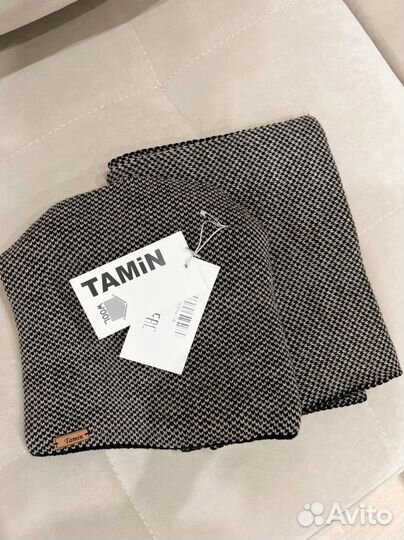 Шапка со снудом мужская комплект