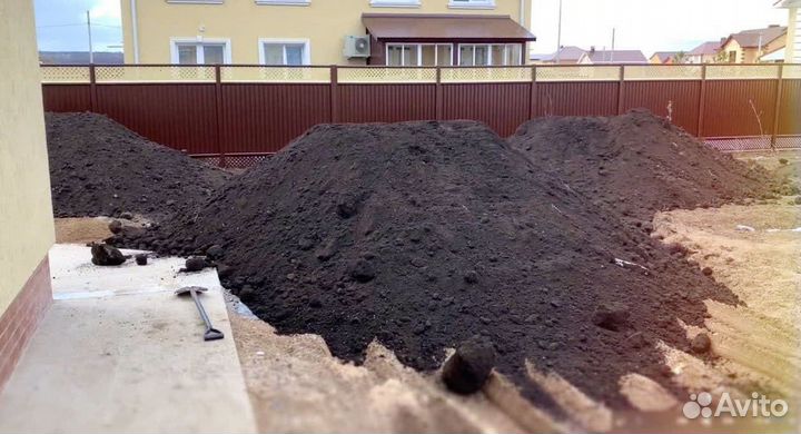 Чернозём и плодородная земля