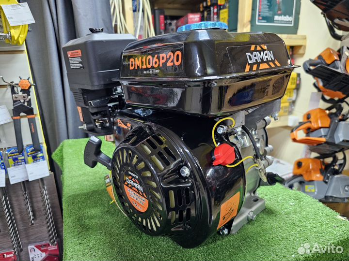 Двигатель бензиновый Daman DM106P20