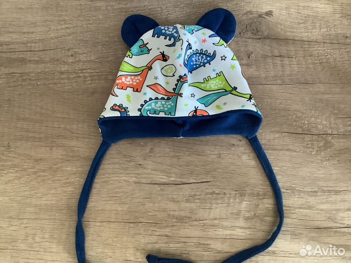 Шапка на младенца летняя 35-38