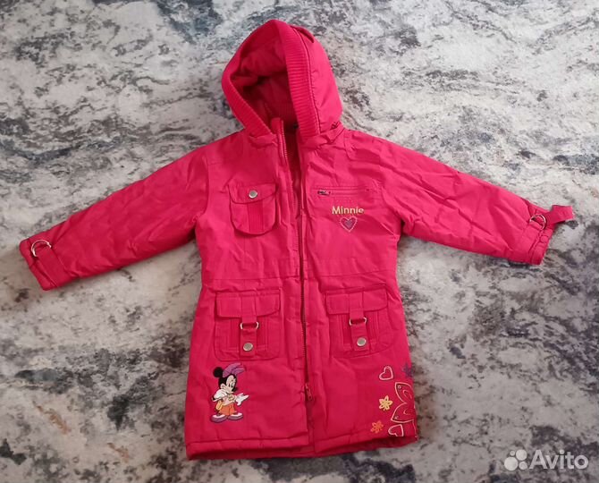 Куртка для девочки 5-6 лет