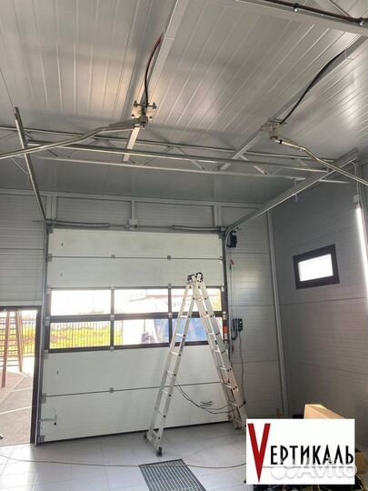 Ворота секционные промышленные