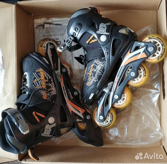 Роликовые коньки детские раздвижные