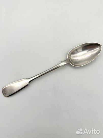 Чайная ложка, серебро 84 проба. Вес 28,2 гр