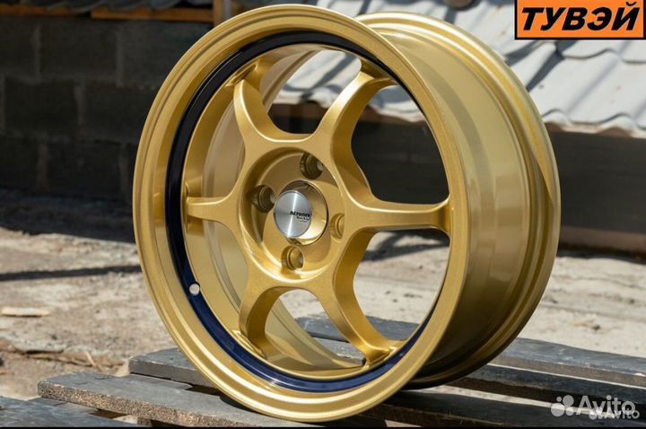 R15 Advan Racing style 6.5j ET38 4*100 (T065)