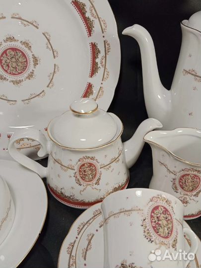 Чайно - кофейный сервиз jlmenau (Ильменау) ГДР