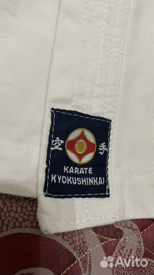 Кимоно и защита голеней карате киокушинкай 140