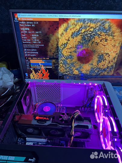 Видеокарта GTX 1070 8gb