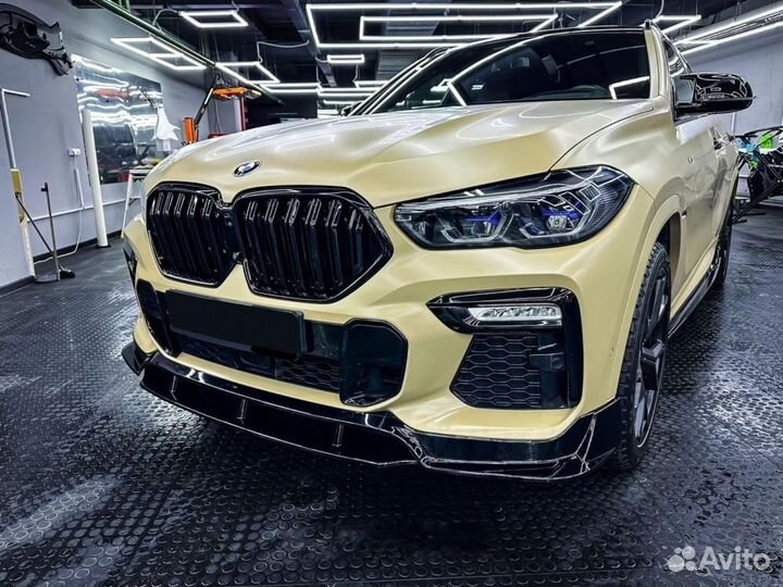 Комплект дооснащения BMW Х6 G06 (черный глянец)