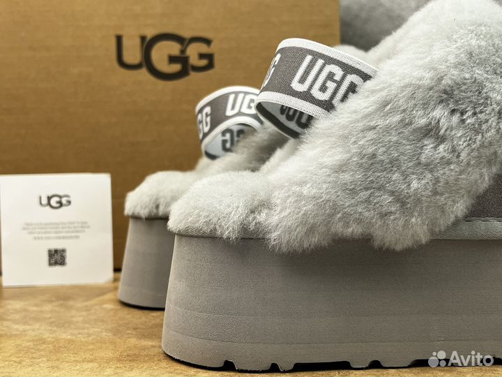 Ugg Funkette Suede Platform Grey Violet