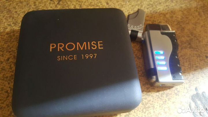 Зажигалка promise с подсветом корпуса
