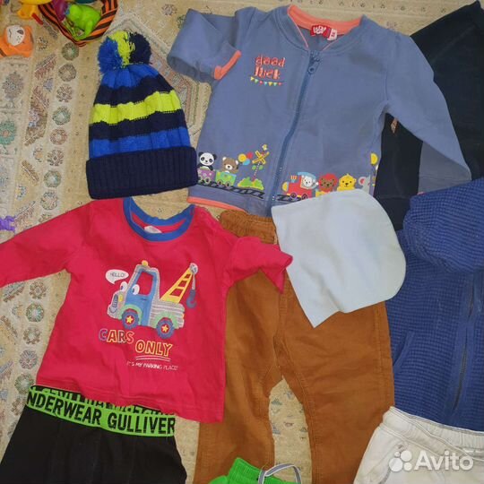Вещи пакетом для мальчика 80