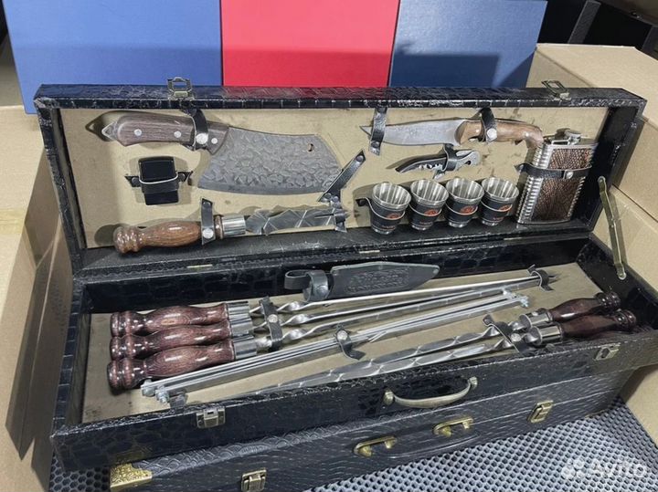 Шашлычный подарочный набор