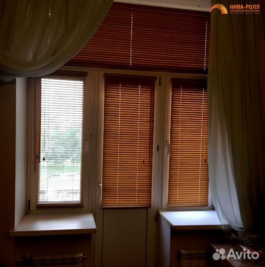 Деревянные жалюзи бамбуковые